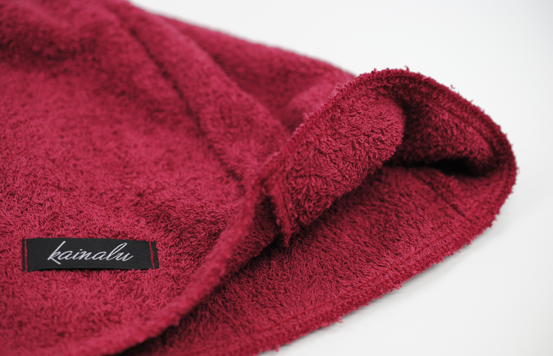 【スピード発送】泉州サウナハットLight（エンジ） G2121-1