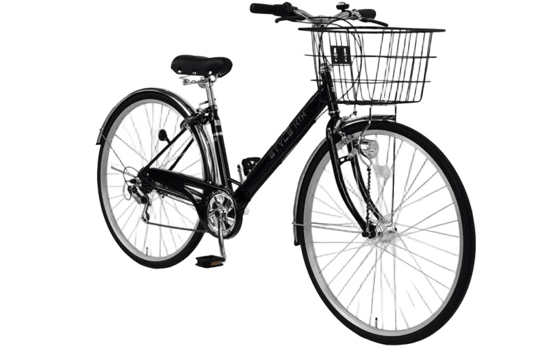 STYLE KIX  CITY276 ブラック【27型 自転車 完成品 組み立て不要 アウトドア サイクリング じてんしゃ 通勤 通学 新生活】 099X336-1