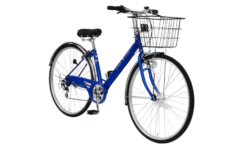 STYLE KIX  CITY276 ブルー【27型 自転車 完成品 組み立て不要 アウトドア サイクリング じてんしゃ 通勤 通学 新生活】 099X337-1