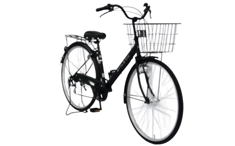 STYLE KIX  FAMILY276 マットブラック【27型 自転車 完成品 組み立て不要 アウトドア サイクリング じてんしゃ 通勤 通学 新生活】 099X339-1