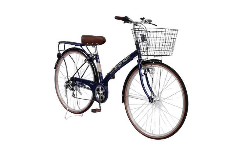 a.n.designworks/ STYLE KIX CITY276 ネイビー【27型 自転車 完成品 組み立て不要 アウトドア サイクリング じてんしゃ 通勤 通学 新生活】 099X360-1