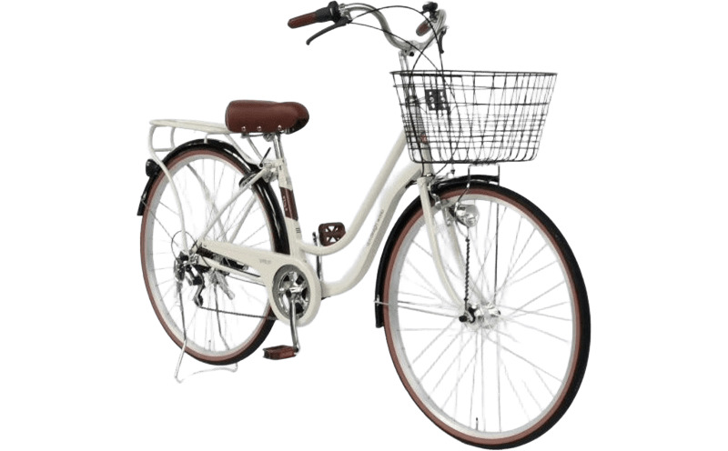 a.n.designworks/ STYLE KIX FAMILY276 ベージュ【27型 自転車 完成品 組み立て不要 アウトドア サイクリング じてんしゃ 通勤 通学 新生活】 099X364-1