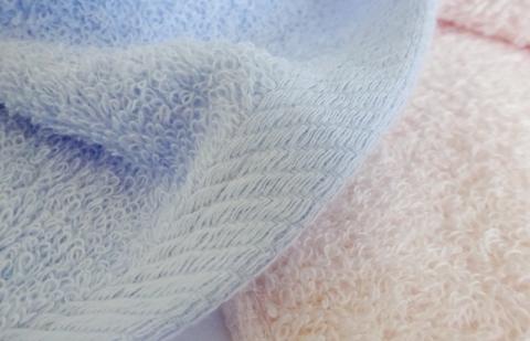 泉州タオル「普段使いにぴったりのミニバスタオル」５枚セット（パステル系）【泉州タオル 国産 吸水 普段使い 無地 シンプル 日用品 家族 ファミリー】 knt0045