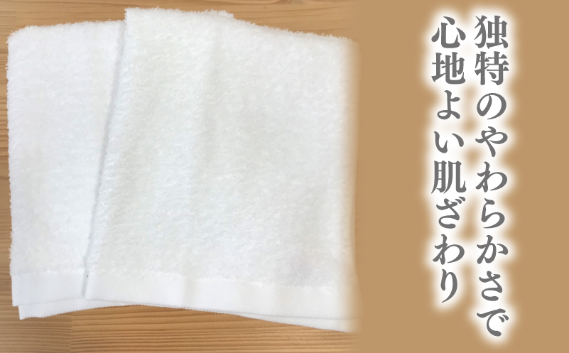 ナチュレル 泉州ハンドタオル10枚（ホワイト） 005A297