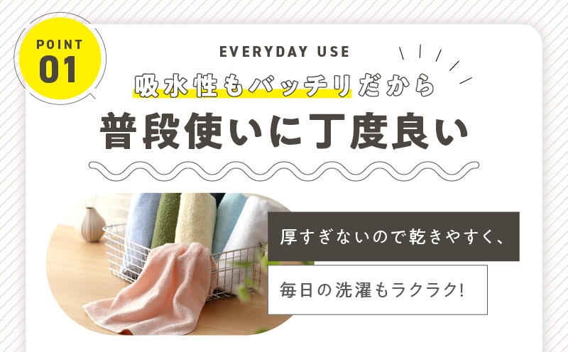 【特別寄附金額】普段使いにぴったり フェイスタオル 8枚 国内製造 泉州タオル【泉州タオル 国産 吸水 普段使い 無地 シンプル 日用品 家族 ファミリー】 knt0040