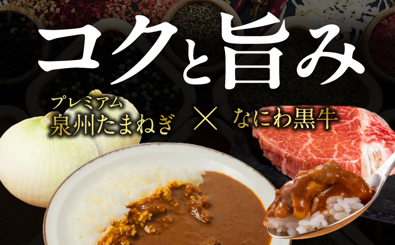射手矢農園 特製カレー 2箱【本格スパイス たまねぎ なにわ黒牛 時短 冷凍カレー 冷凍食品 保存食 常備食 ピリ辛】 G3705