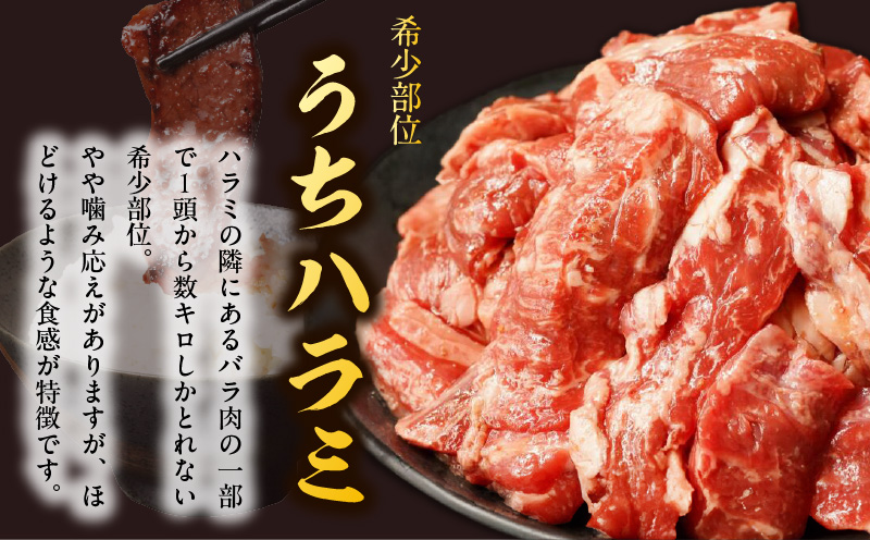 【希少部位】牛肉 うちハラミ 1.2kg 小分け 400g×3P【氷温熟成×特製ダレ 味付き 牛肉 訳あり 不揃い 焼肉 BBQ 野菜炒め】 mrz0252