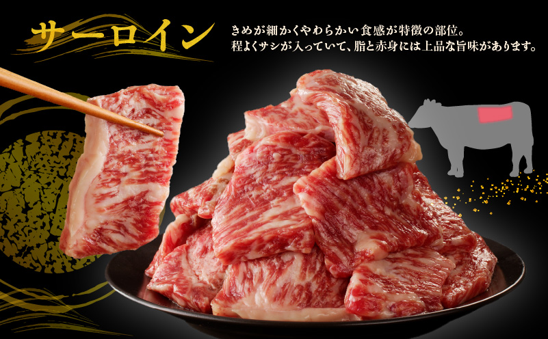 黒毛和牛A5/A4等級 厳選サーロイン切り落とし 味付き 焼肉セット 600g ギフト プレゼント に最適 G3700