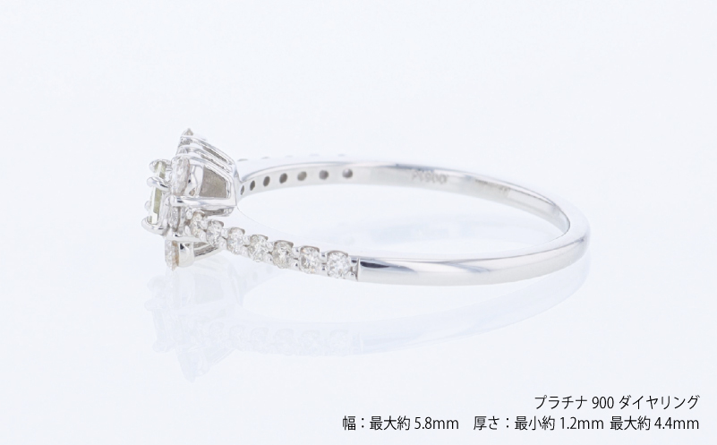 ARC-EN-CIEL PTダイヤリング（計 0.50ct）【鑑別書付き ジュエリー プレゼント ギフト ファッション アクセサリー 贈り物 贈答 お祝い 記念日】 J091
