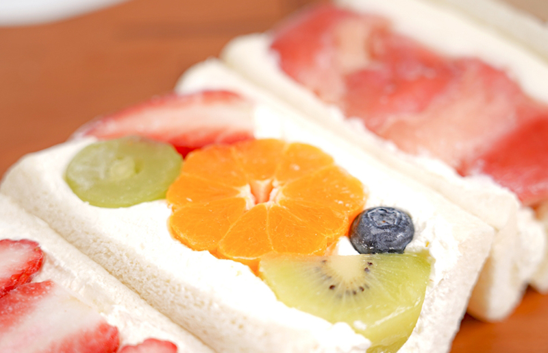 【特別規格】旬のおまかせ フルーツサンド 2個 G2946