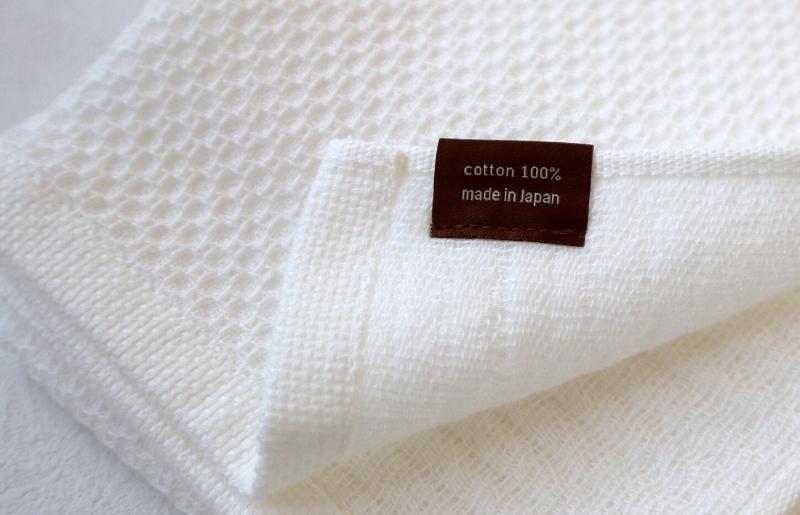 【ソフトハニカム】泉州南部織 バスタオル3枚セット（ホワイト）+ソフトハニカム織ハーフハンカチ1枚 G1934