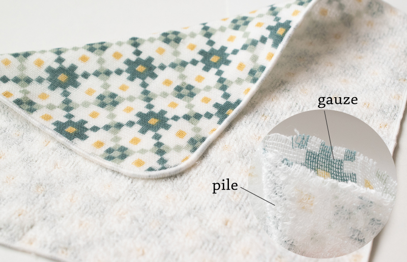 mikkegauze ガーゼタオル ハンカチ 8枚セット【タオル 泉州タオル 普段使い 日用品 家族 たおる】 G2068