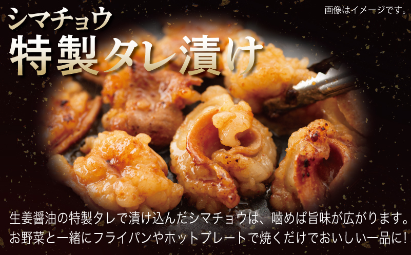 【ANA限定】牛シマチョウ（タレ漬け+塩麹）＆塩麹漬け牛カルビの焼肉セット  合計1.5Kg（1袋250ｇ×各2袋） 【味付け 小分け 焼くだけ 簡単調理 BBQ 牛肉 ホルモン 250g×6袋】 G3351