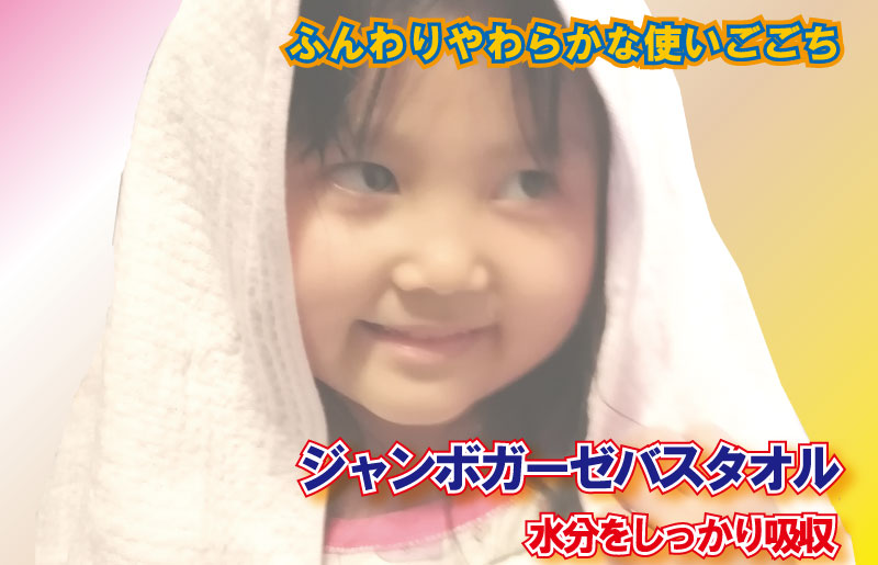 ジャンボガーゼ バスタオル 3枚【泉州タオル 国産 吸水 普段使い シンプル 日用品 家族 ファミリー】 099H3811