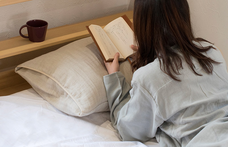 【スピード発送】sasara 4重ガーゼケット+ピローカバーセット（ナチュラル） G2102