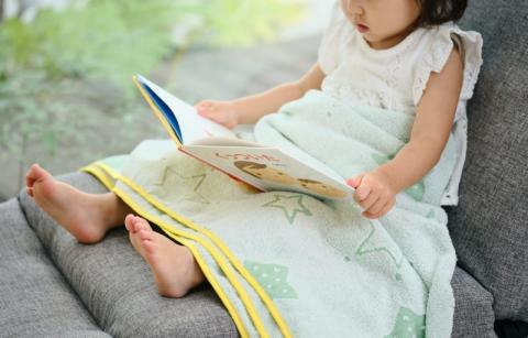 【高島屋選定品】泉州タオル おくるみ２枚（ブルー＆グリーン）【タオル 国産 シンプル 日用品 ベビー】 TTT0002