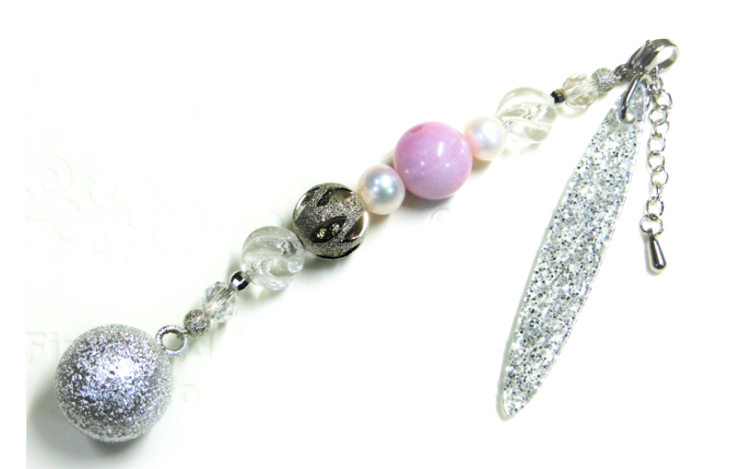 オリジナル根付・羽織紐セット「純白のプライド」 099H2182