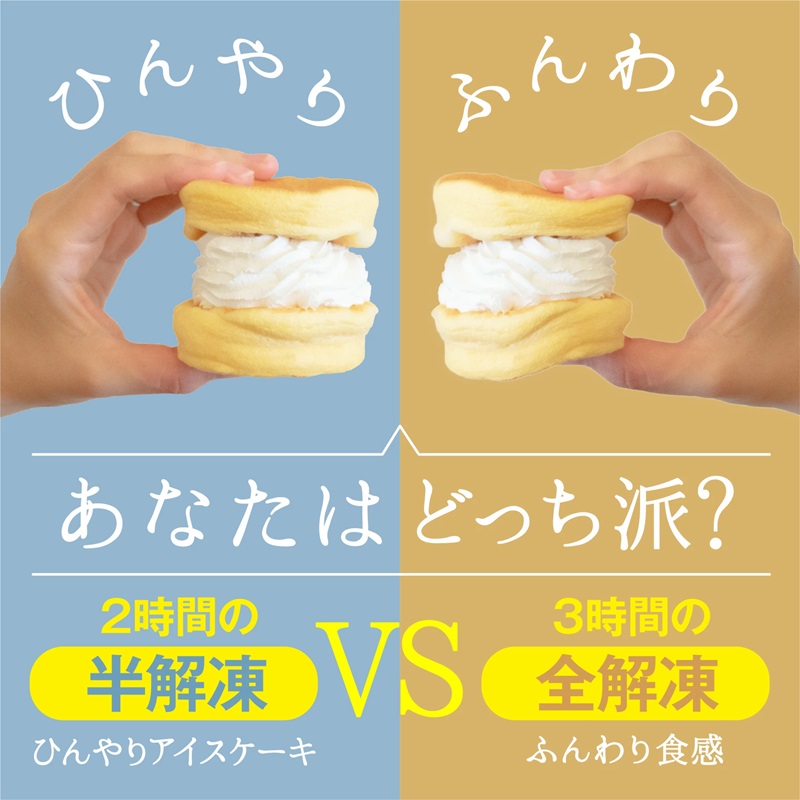 【スピード発送】パンケーキカフェcafeblowのカスタードふわふわパンケーキ3種6個入（プレーン・カスタード生クリーム・レモンカスタード） 099H3135-1