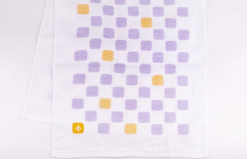 【スピード発送】JAPAN madeガーゼタオル 3枚セット(市松)【泉州タオル 国産 吸水 普段使い シンプル 日用品】 099H332