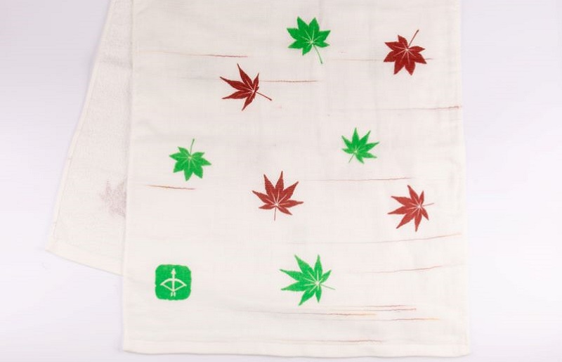 【スピード発送】JAPAN madeガーゼタオル 3枚セット(スラブ赤)【泉州タオル 国産 吸水 普段使い シンプル 日用品】 099H333