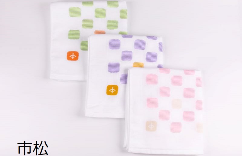 【スピード発送】JAPAN madeガーゼタオル 7枚セット（フェイスタオル6枚+ハンドタオル1枚）おまかせアソートH【泉州タオル 国産 吸水 普段使い シンプル 日用品】 099H341