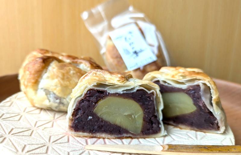 【名人戦勝負めし認定】ひねの里 くるみ餅＆栗パイセット（くるみ餅×5個,栗パイ×5個） 015B563