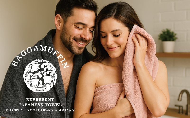 【スピード発送】高級泉州タオル ラガマフィン バスタオル 6色6枚セット 099H3821