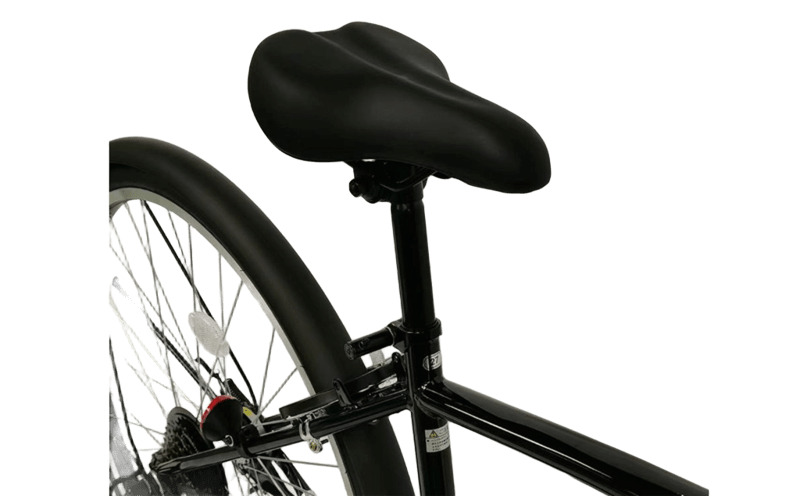 STYLE KIX カゴ付きクロスバイク276 ブラック【27型 自転車 完成品