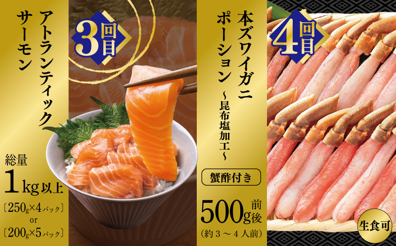 【北国からの贈り物】１０万円お楽しみ定期便 全6回 【毎月配送コース】 099Z419