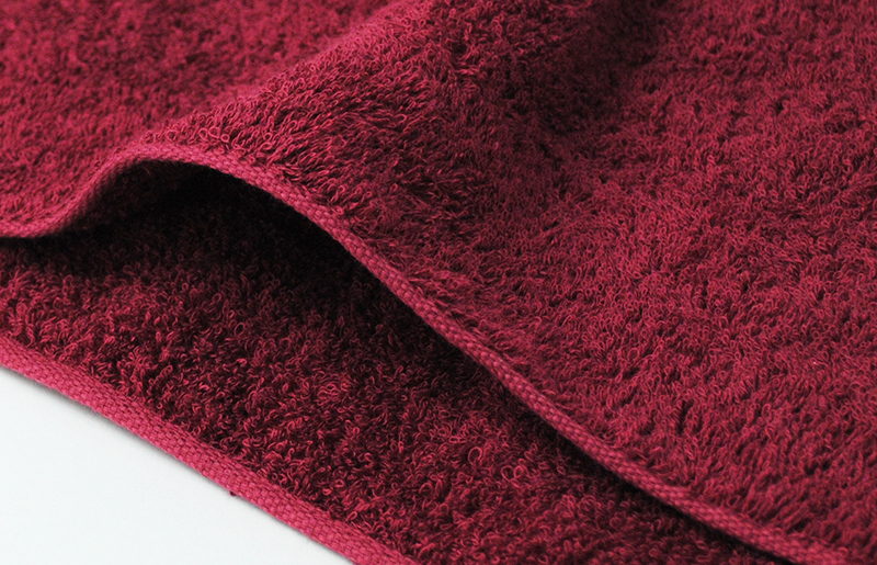 【圧倒的企業努力】コンパクトバスタオル エンジ3枚 G2078-1