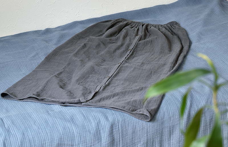 【スピード発送】プレミアムガーゼ ラップタオル（チャコール） G2086