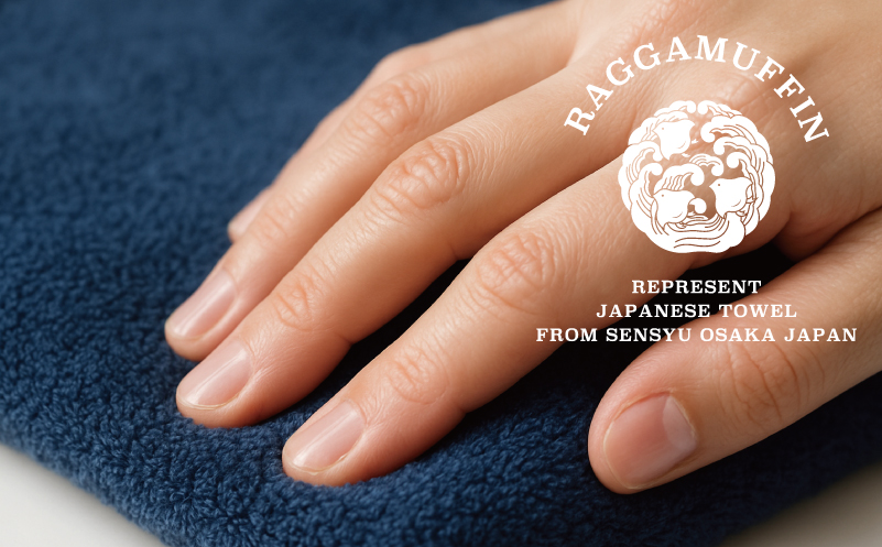 高級泉州タオル ラガマフィン フェイスタオル ネイビー 3枚【国産 日用品 上質 タオル 国内製造】 099H2470