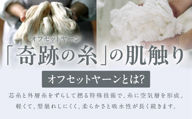 【TVで紹介！】おぅ！え～やん フェイスタオル（ホワイト）4枚【泉州タオル 国産 吸水 普段使い 無地 シンプル 日用品 家族 ファミリー】  G3492