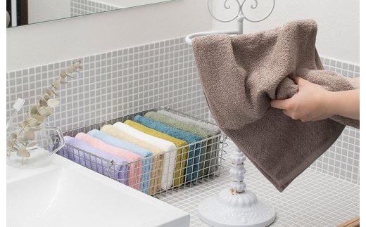 ファミーユフェイスタオル10枚セット G2090