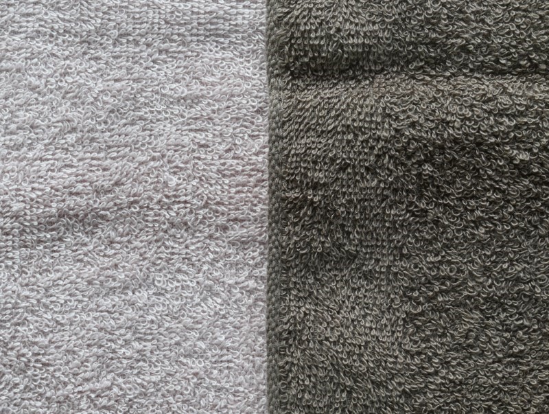 ふんわりやさしいモノトーンタオル 5枚セット（ココア＆ピンクグレー）35×80cm 泉州タオル 【泉州タオル 国産 吸水 普段使い シンプル 日用品】 010B1556