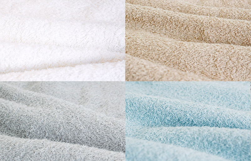 【スピード発送】毛羽落ち軽減！フェイスタオル6枚アソート G2040