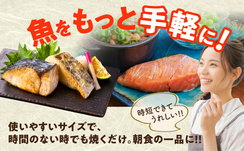 【お弁当サイズ】さわら&銀鮭 切身 計20切れ（各約50g×10切れ） 【小分け 漁師 さけ サケ 手切り  泉州 鰆 切り身 弁当 朝食 時短 訳あり サイズ不揃い 規格外 冷凍食品 】 G3801