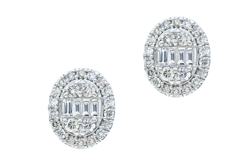 ARC-EN-CIEL プラチナ ダイヤピアス（計 0.5ct）【鑑別書付き ジュエリー プレゼント ギフト ファッション アクセサリー 贈り物 贈答 お祝い 記念日】 J020-4