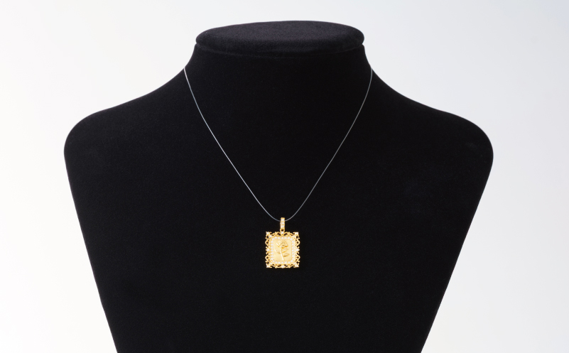 【高島屋選定品】純金(K24) ダイヤモンド ペンダントトップ (ダイヤ合計0.23ct) TUC0025