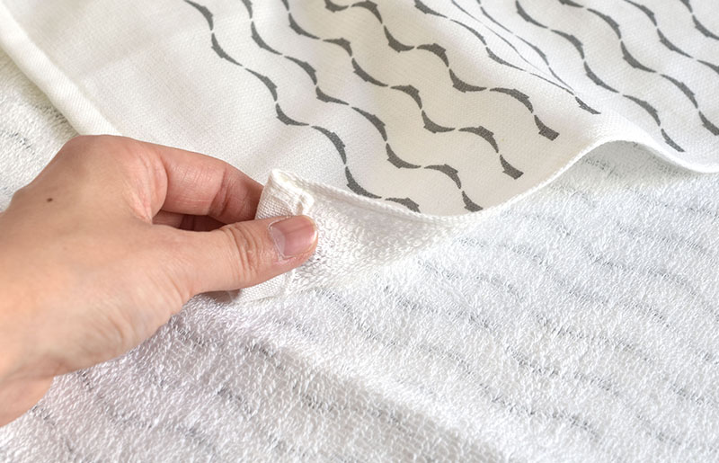 【スピード発送】まごころ手ふきん 1枚（柄おまかせ） お試し泉州タオル G2135