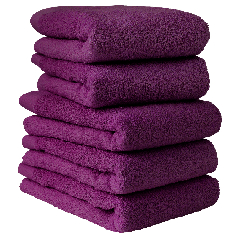 【アウトレット】ヒオリエ ホテルタオル ビックフェイスタオル 5枚 ラズベリー【泉州タオル 吸水 普段使い 無地 シンプル 日用品 スピード発送】 X1-2