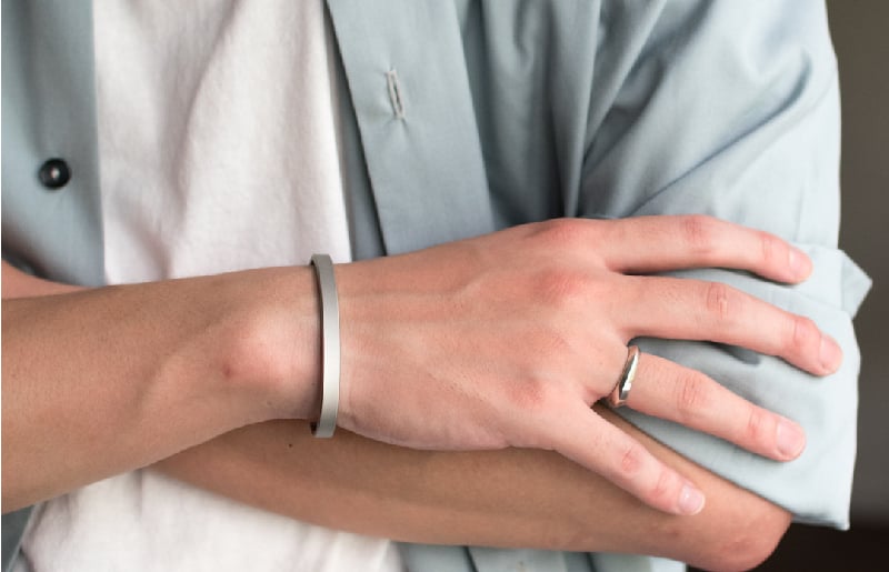 バングルPRESS シルバーホーニング G2829