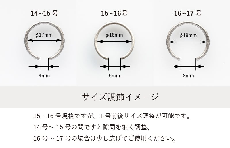 オープンリング ブラックホーニング tav0059