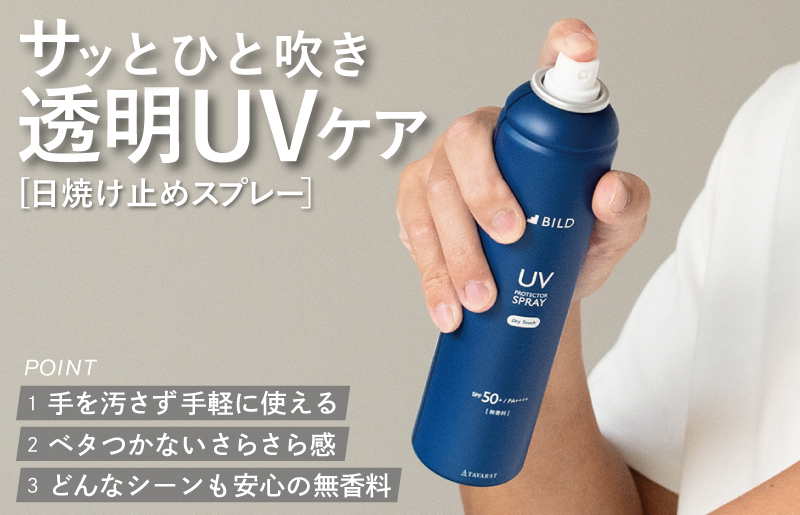 UVスプレー60g + UVスティック15g　各1個セット【無香料 SPF50+ PA++++ UV耐水性★★ 日用品 ゴルフ スポーツ にも】 G2843