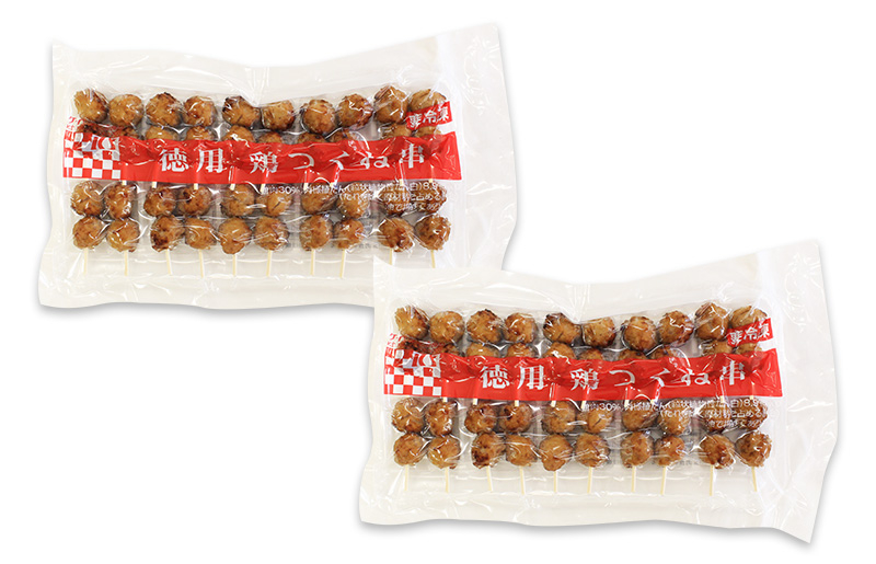 徳用鶏つくね串 40串（400g×2パック）【冷凍 惣菜 簡単調理 一人暮らし】 005A227