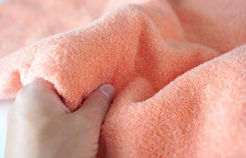 シルキータッチ バスタオル ピンク 2枚 G2052