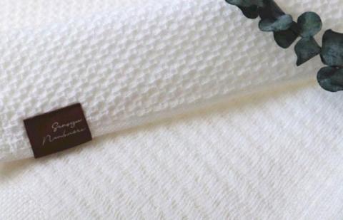 泉州南部織ウォッシュタオル6枚セット+ソフトハニカム織ハーフハンカチ1枚 G1893