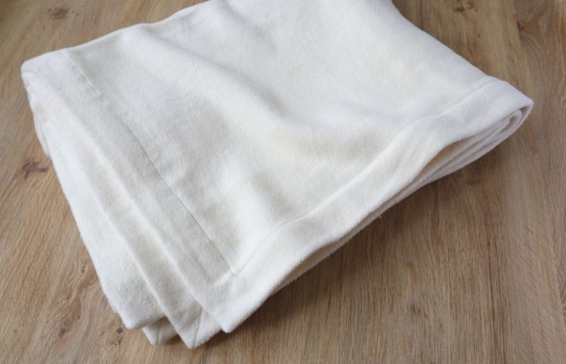 【スピード発送】オーガニックコットン綿毛布（シングルサイズ） G1985