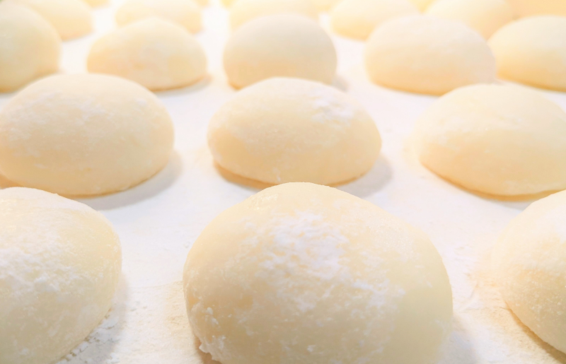 老舗和菓子屋さんの杵つき生丸餅（白）12個＆つぶあん 200g×3セット 099H4038