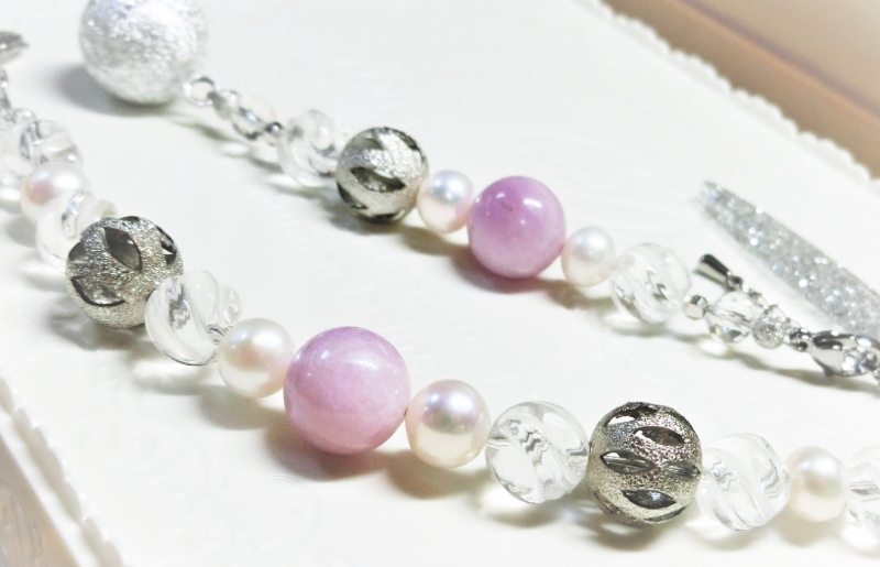 オリジナル根付・羽織紐セット「純白のプライド」 099H2182